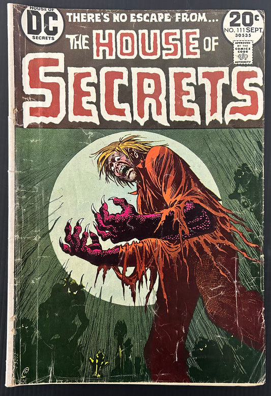 HOUSE OF SECRETS #111 [DC] COMIC 1973 GD/VG