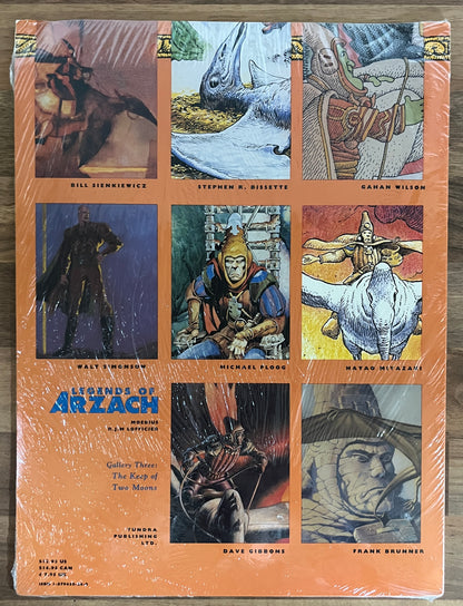 Legends of Arzach Gallery Three: The Keep of Two Moons - R.J.M. Lofficier & Moebius (8 Prints)