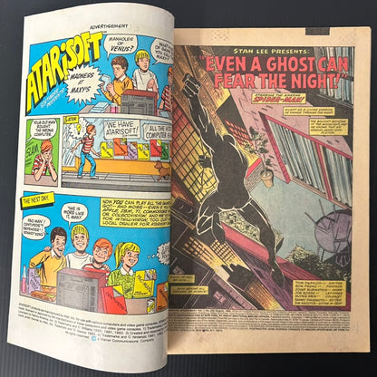 🔑  AMAZING SPIDER-MAN #255 [MARVEL COMICS] *1ST APP. BLACK FOX*1984 FN