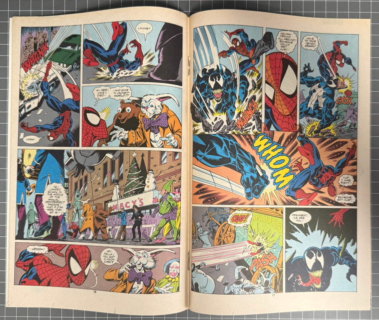 THE AMAZING SPIDER-MAN #374 [MARVEL COMICS] DIRECT *VENOM* 1993 VF