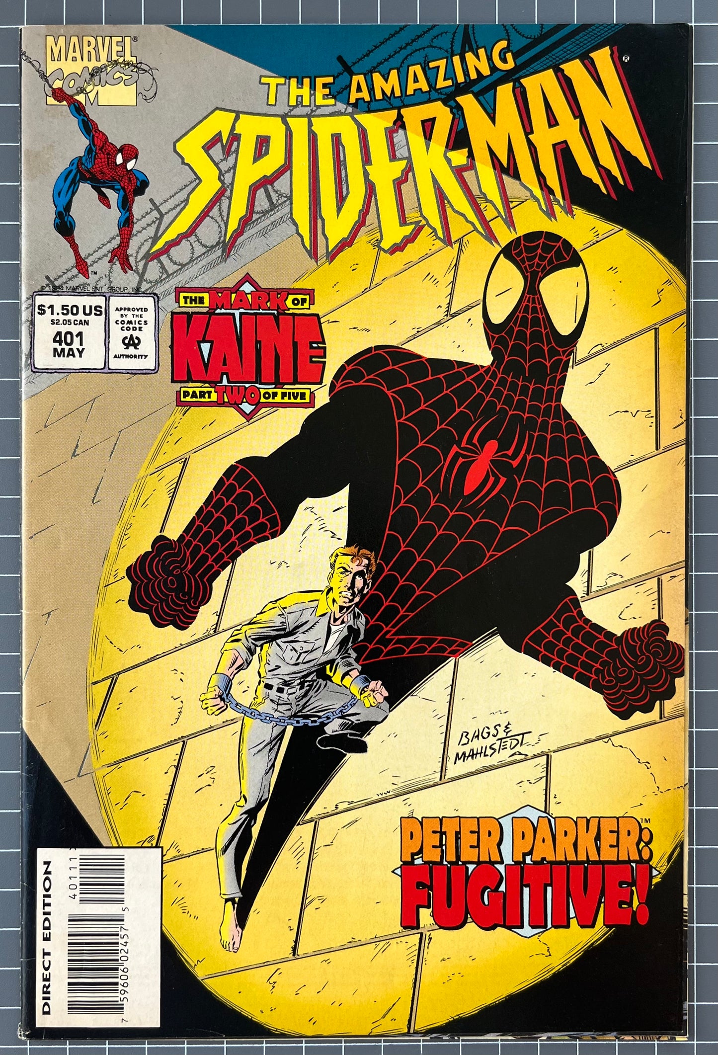 THE AMAZING SPIDER-MAN #401 [MARVEL COMICS] DIRECT 1995 FN+