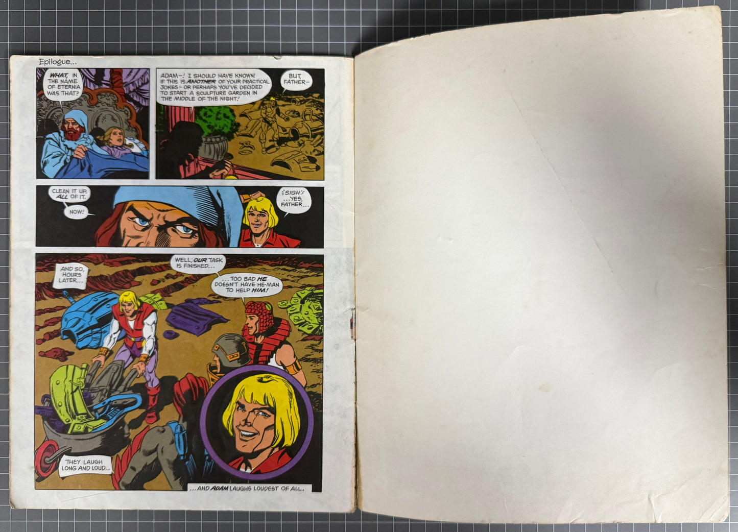 MASTERS OF THE UNIVERSE: THE SUNBIRD LEGACY [GOLDEN/WESTERN] GRAPHIC NOVEL 1983