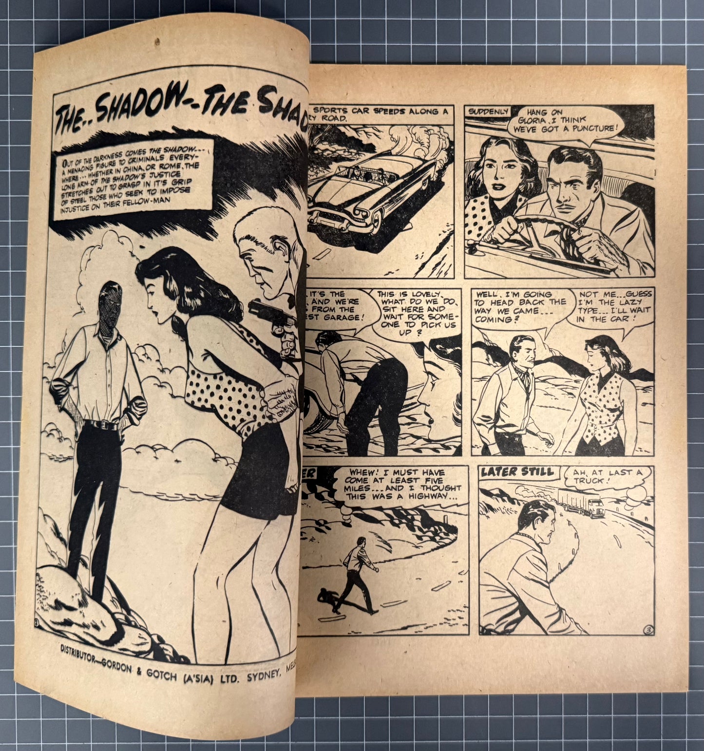THE SHADOW #53 [FREW PUBLICATIONS] AUSTRALIAN PRE-DECIMAL COMIC 1958
