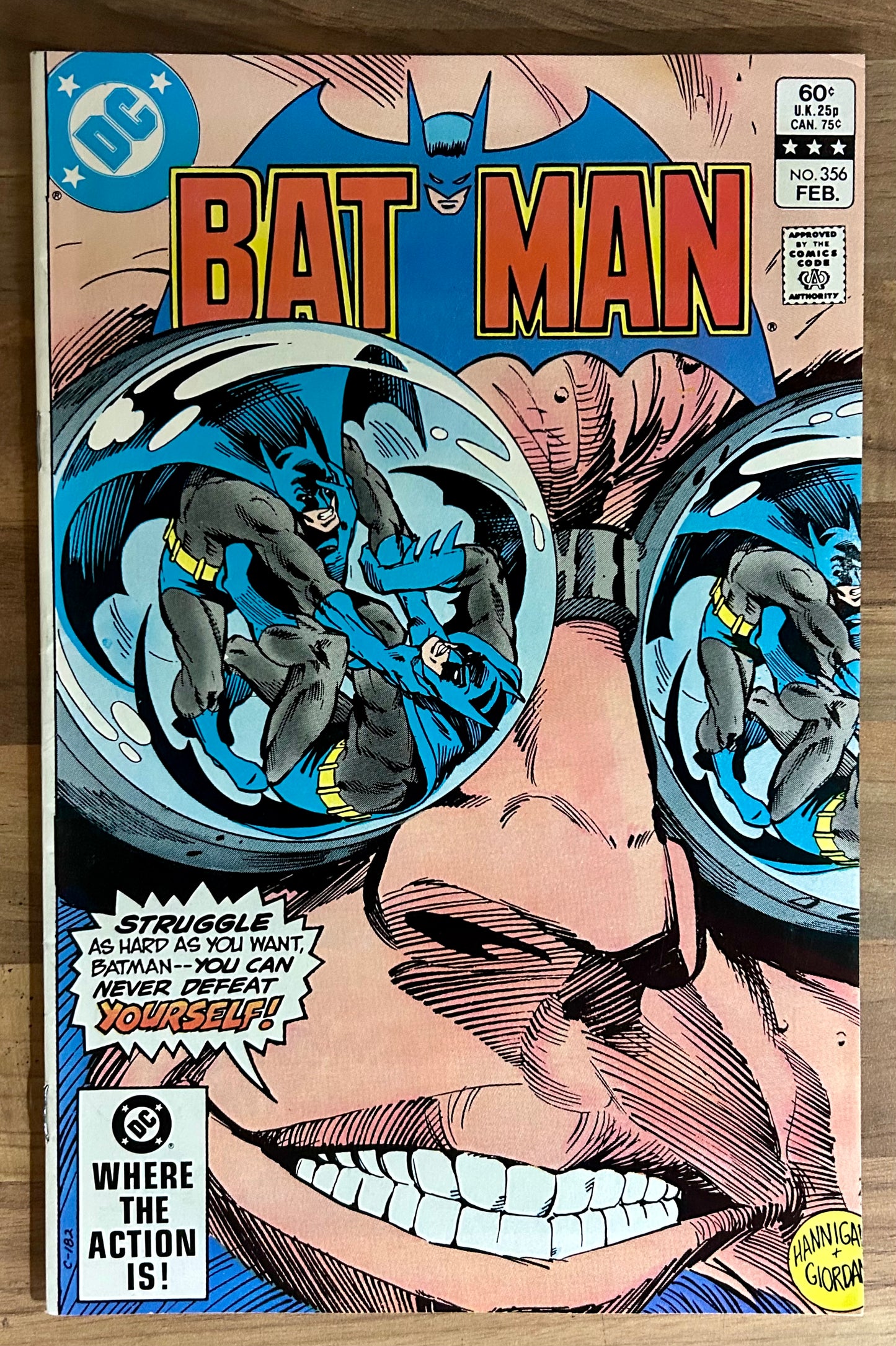 BATMAN #356 [DC COMICS] DIRECT 1983 VF-