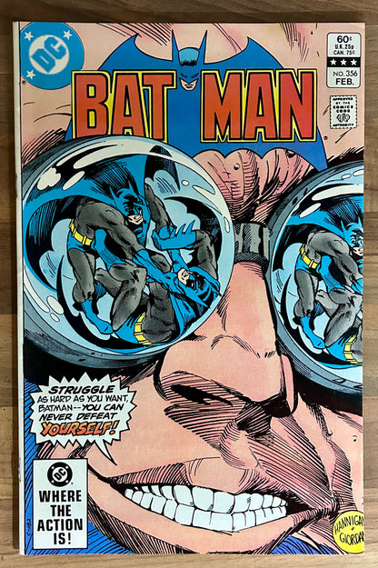 BATMAN #356 [DC COMICS] DIRECT 1983 VF-