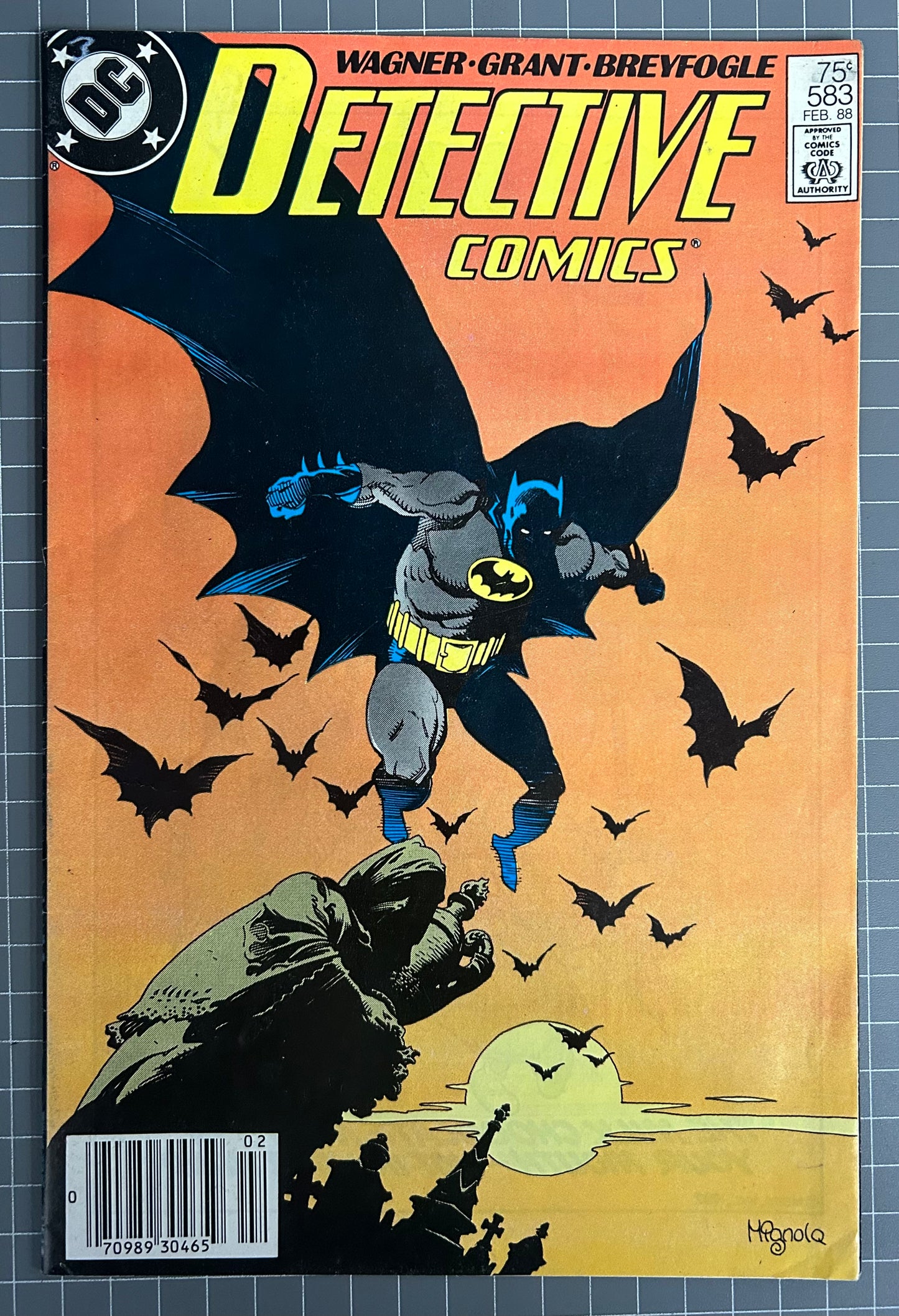 🔑 DETECTIVE COMICS #583 [DC COMICS] *SCARFACE & VENTRILOQUIST DEBUT* 1988 VF-