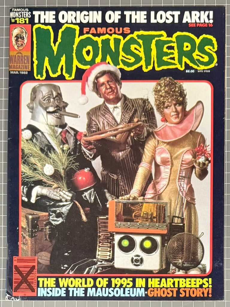 FAMOUS MONSTERS OF FILMLAND #181 [WARREN] HORROR MAGAZINE 1982 FN/VF