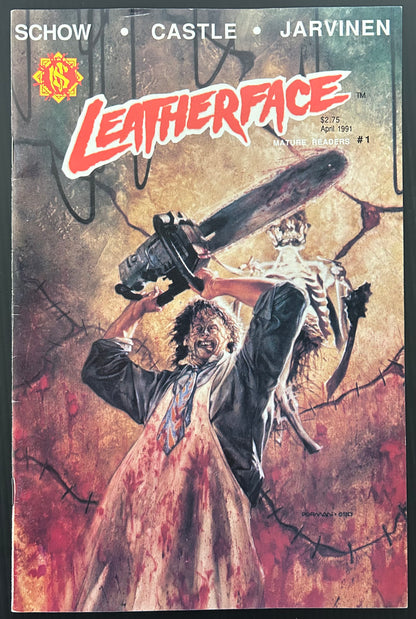 LEATHERFACE #1 [NORTHSTAR COMICS] DIRECT 1991 FN+