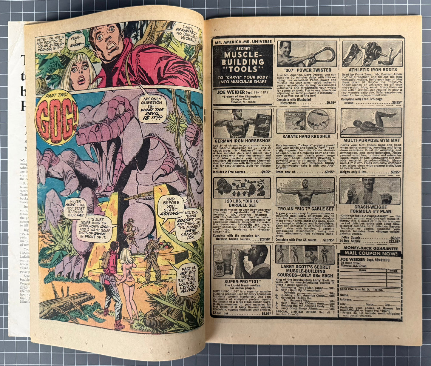 🔑 THE AMAZING SPIDER-MAN #103 [MARVEL COMICS] *1ST APPEARANCE GOG* 1971 VG+