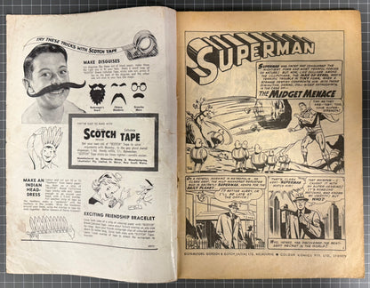CENTURY THE 100 PAGE COMIC MONTHLY #2 [COLOUR COMICS] AUSTRALIAN DC 1956