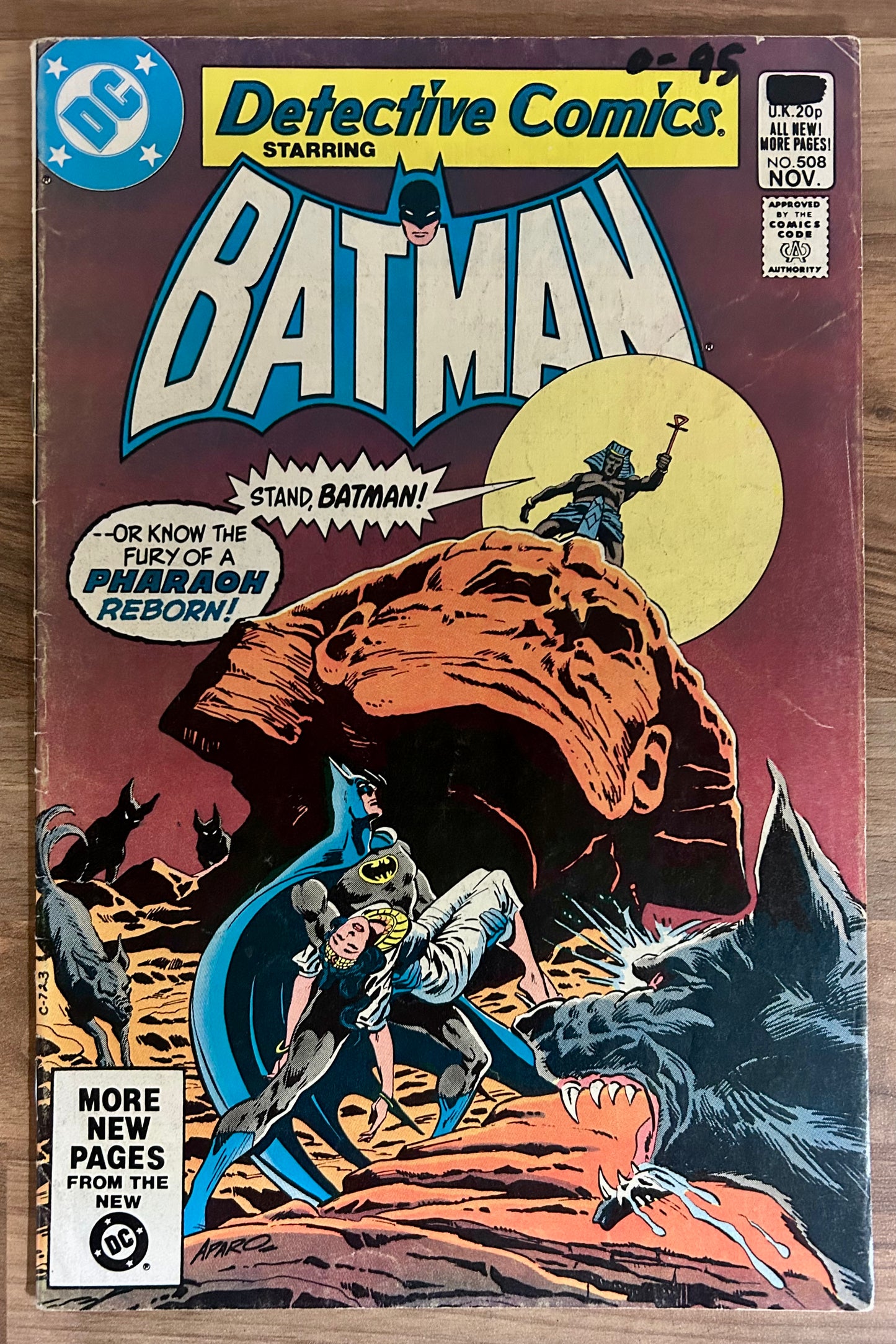 DETECTIVE COMICS #508 [DC COMICS] DIRECT 1981 VG/FN
