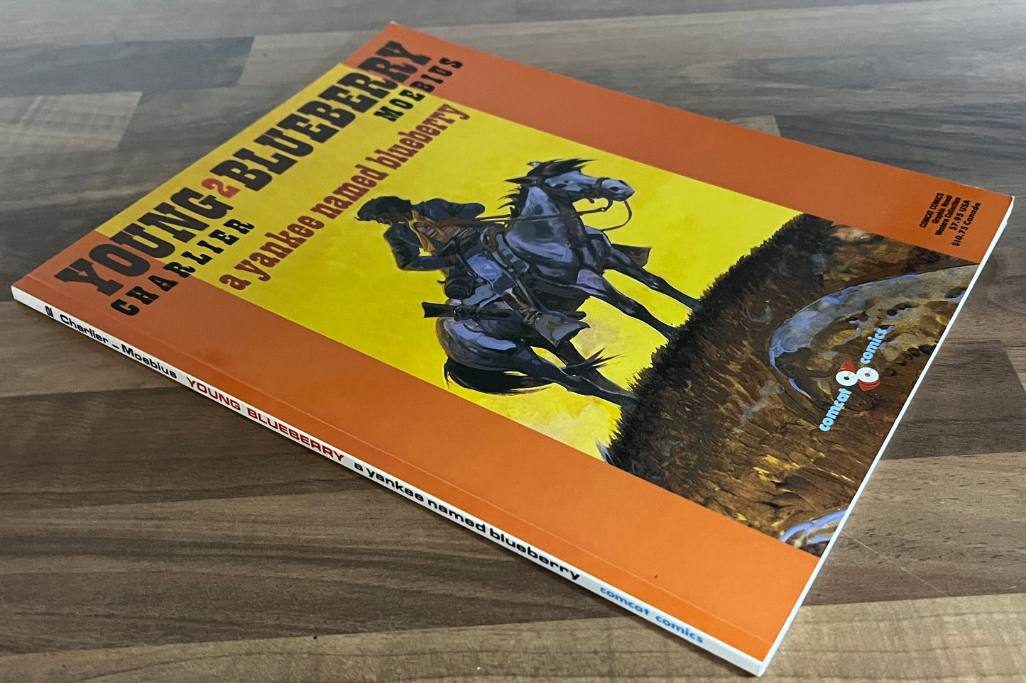 Young Blueberry, Volume 2: A Yankee Named Blueberry by Charlier & Moebius, 1990, First Print