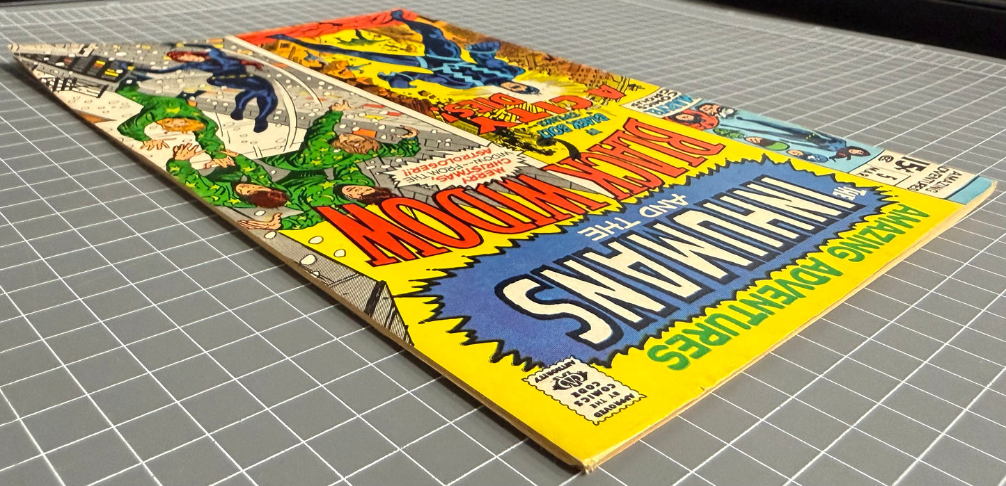 AMAZING ADVENTURES #5 [MARVEL COMICS] *INHUMANS & BLACK WIDOW* 1971 VG/FN