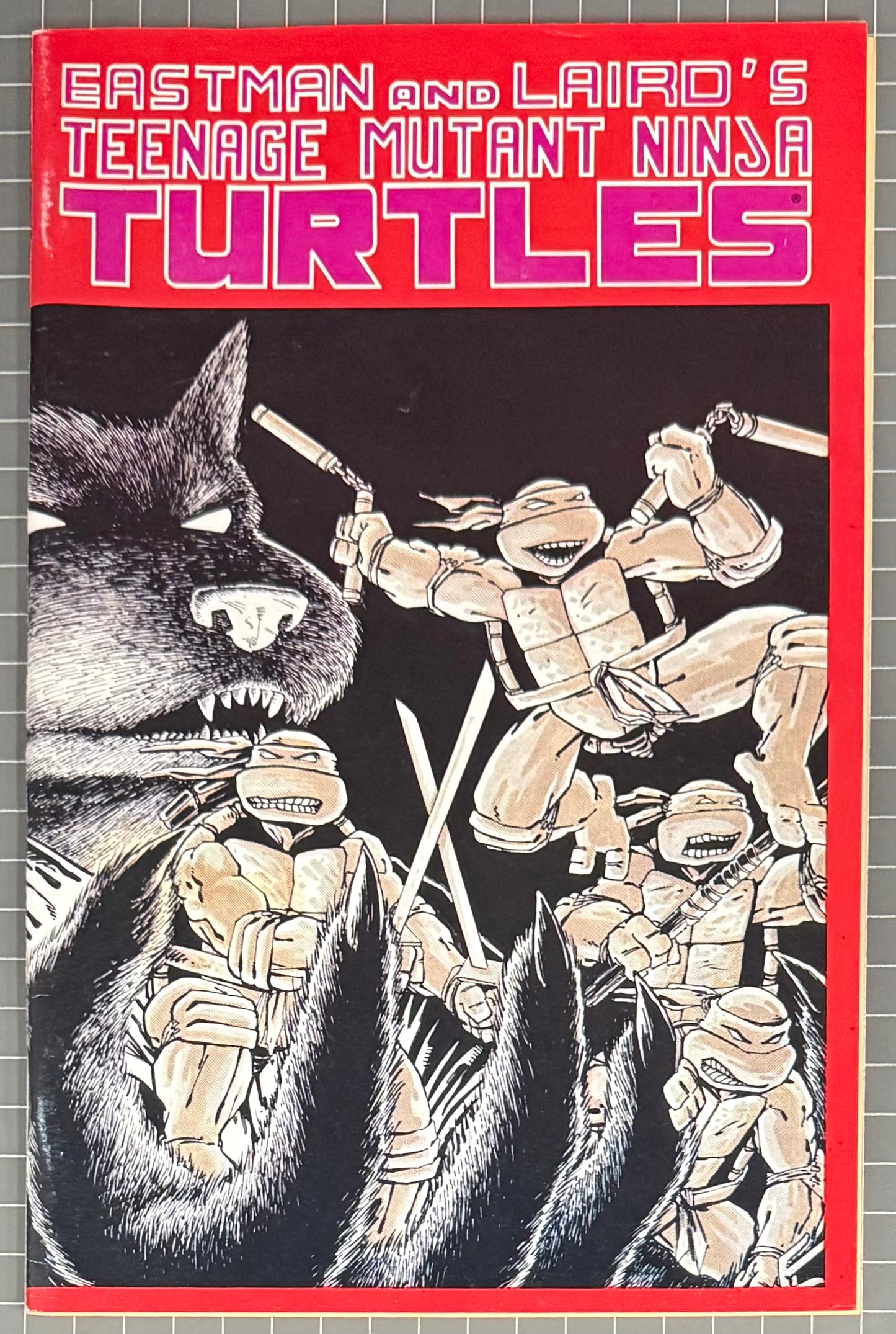 🔑 TEENAGE MUTANT NINJA TURTLES #1 (MIRAGE) 5TH PRINT TMNT COMIC 1988 FN+