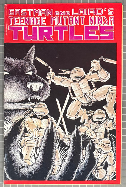 🔑 TEENAGE MUTANT NINJA TURTLES #1 (MIRAGE) 5TH PRINT TMNT COMIC 1988 FN+
