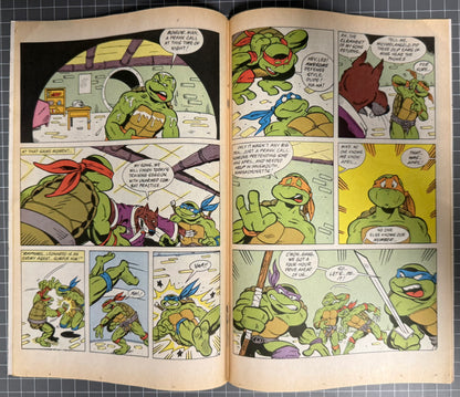 TEENAGE MUTANT NINJA TURTLES ADVENTURES #27 [ARCHIE] NEWSSTAND COMIC 1991 VG/FN