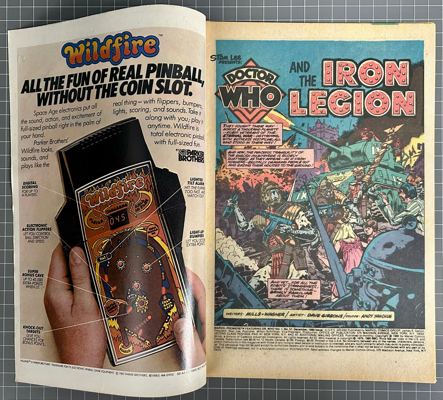 🔑 MARVEL PREMIERE #57 [MARVEL COMICS] NEWSSTAND 1980 FN