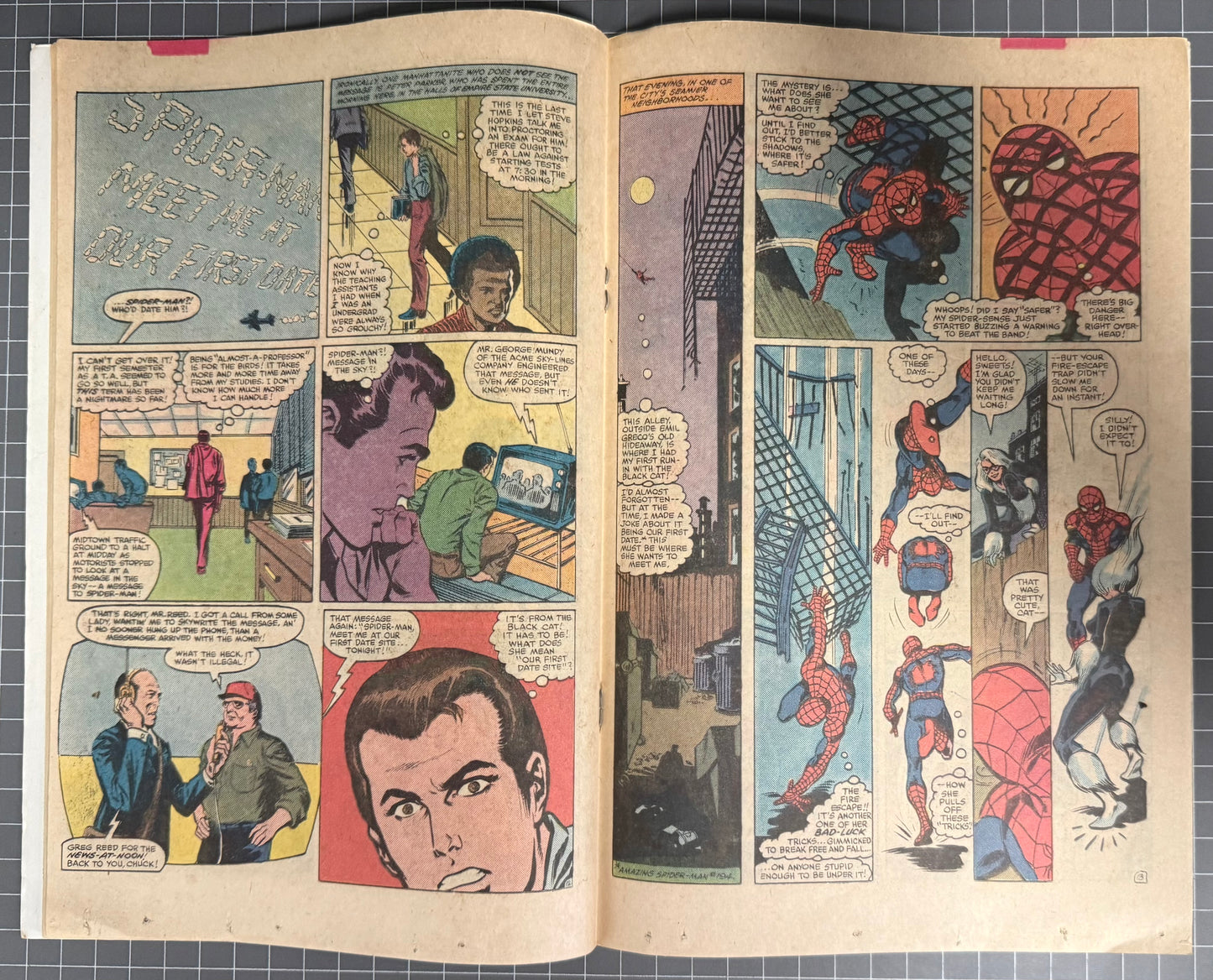 THE AMAZING SPIDER-MAN #226 [MARVEL COMICS] DIRECT 1982 VG/FN