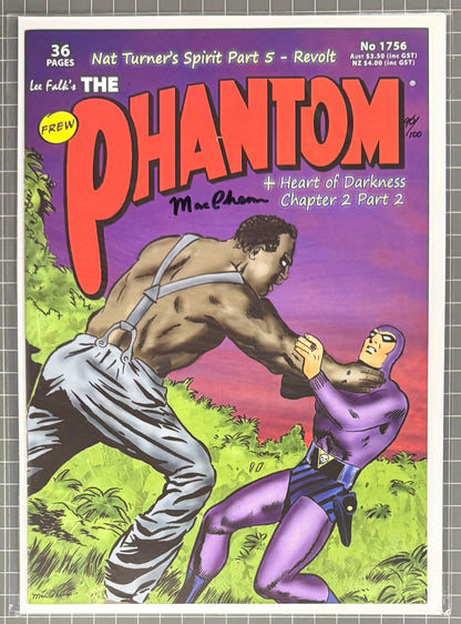 THE PHANTOM #1756 [FREW] ***SIGNED & LIMITED*** AUSTRALIAN COMIC 2016 NM