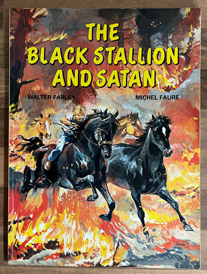 The Black Stallion and Satan - Walter Farley  Graphic Novel, 1983