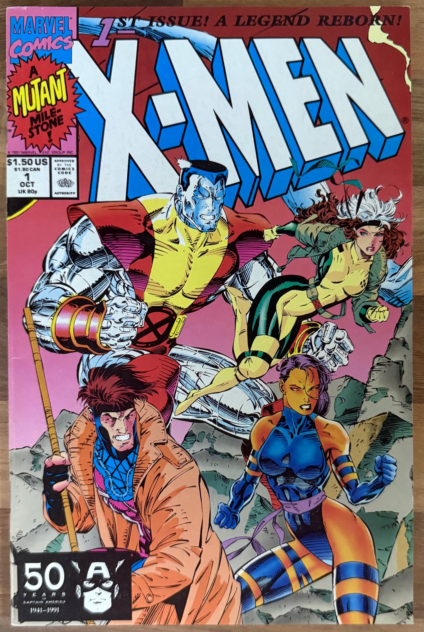 🔑 X-MEN #1 (COVERS A, B, C, D, E) [MARVEL COMICS] DIRECT *1ST APP. ACOLYTES* 1991 HIGH GRADE