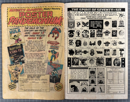 THE AMAZING SPIDER-MAN #150 [MARVEL COMICS] 1975 GD