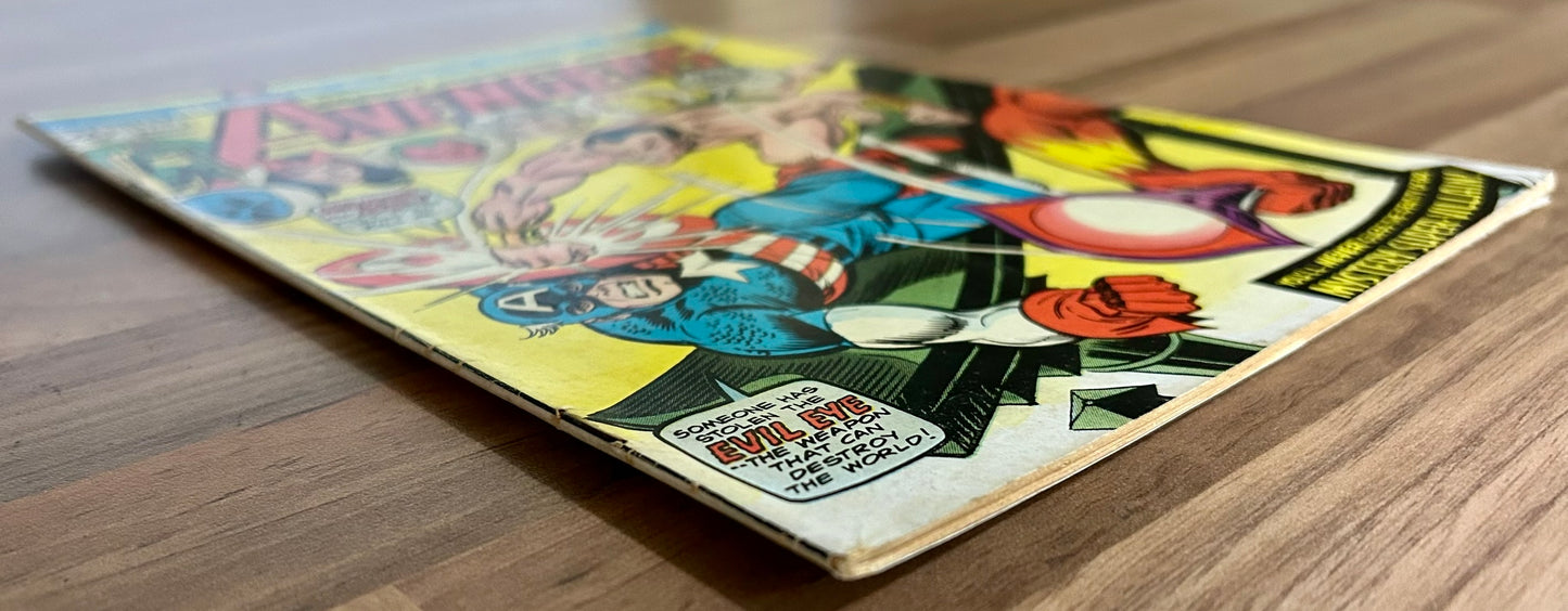 🔑 THE AVENGERS #117 [MARVEL COMIC] *AVENGERS/DEFENDERS WAR* 1973