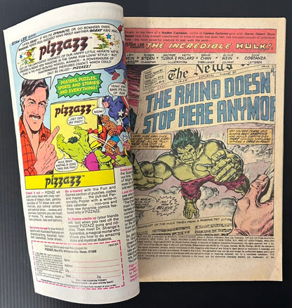 THE INCREDIBLE HULK #218 [MARVEL COMICS] NEWSSTAND 1977 FN+