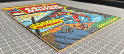CAPTAIN BRITAIN #7 [MARVEL UK] COMIC MAGAZINE *HERB TRIMPE* 1976 NM-