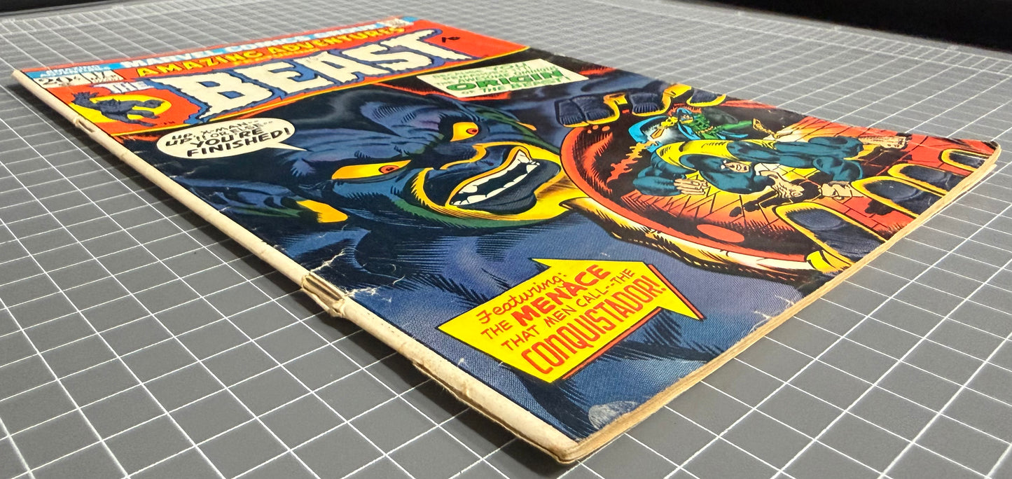 AMAZING ADVENTURES #17 [MARVEL COMICS] *BEAST* 1973 GD/VG