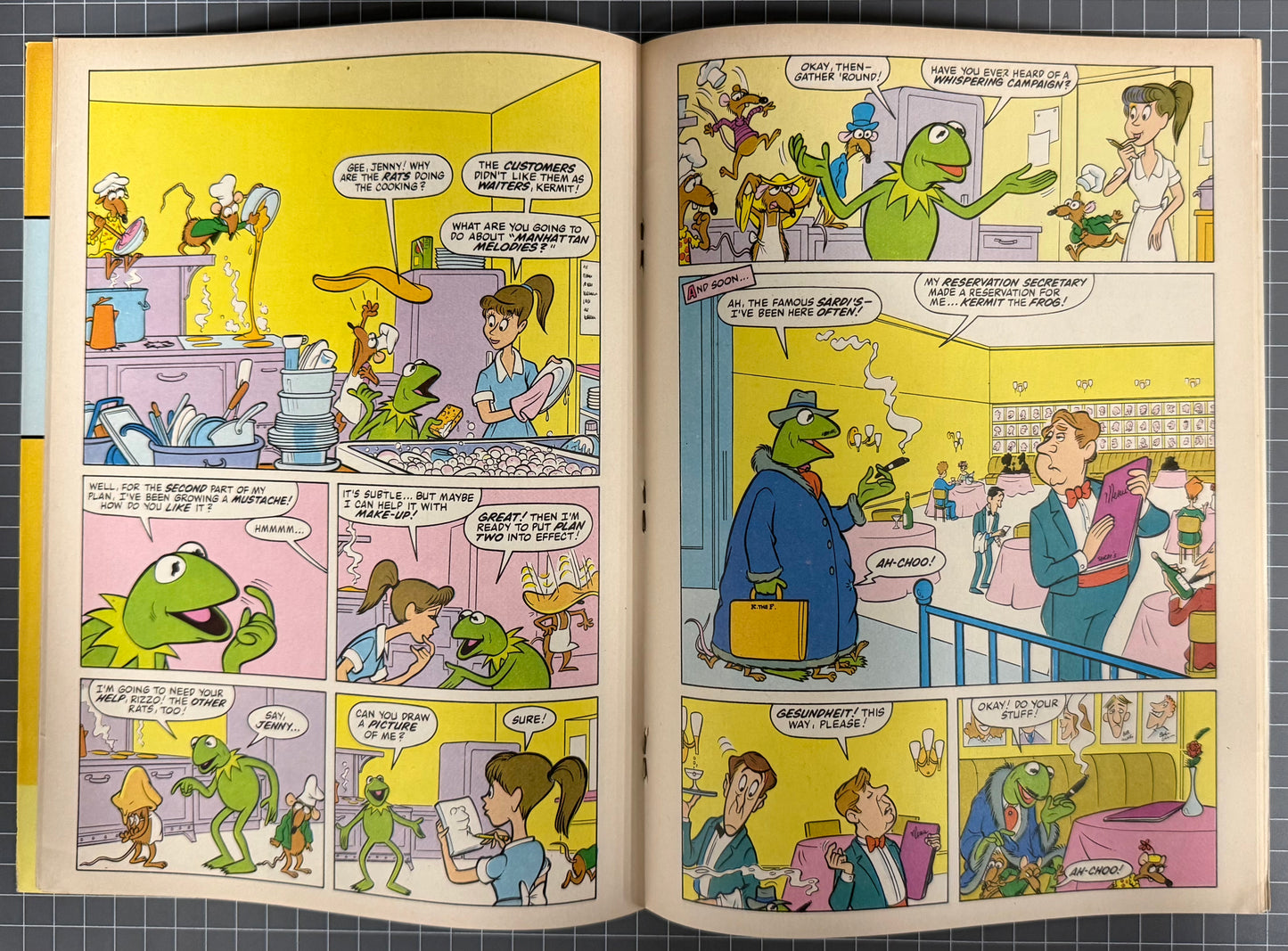 🔑 MARVEL SUPER SPECIAL #32: THE MUPPETS TAKE MANHATTAN MAGAZINE 1984 FN+