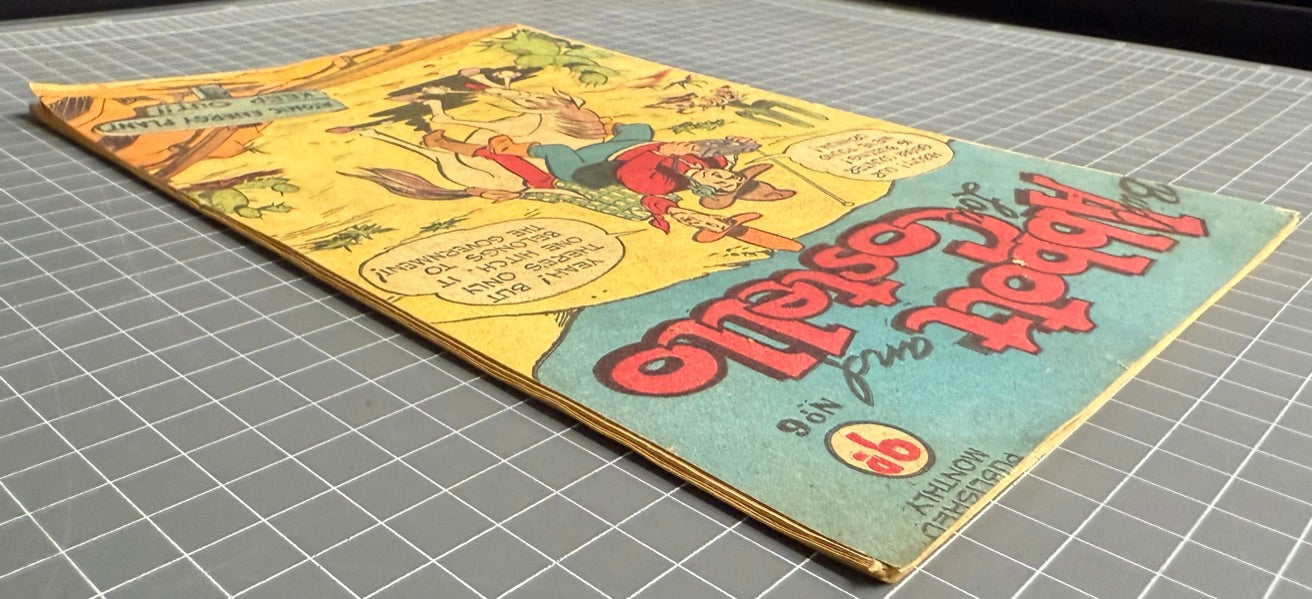 BUD ABBOTT AND LOU COSTELLO #6 (M. RUBIN) AUSTRALIAN PRE-DECIMAL COMIC 1955