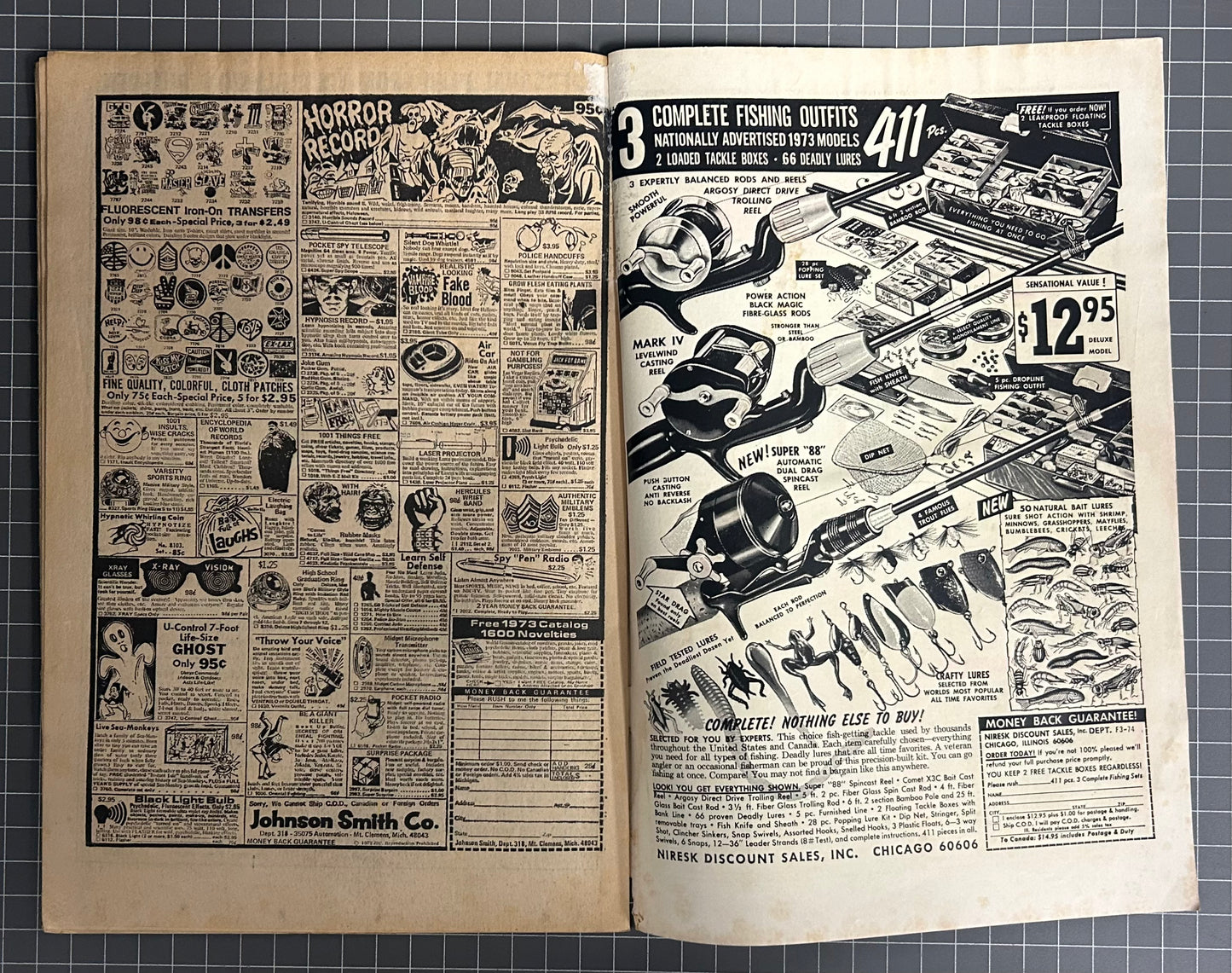 HERO FOR HIRE #14 [MARVEL COMICS] *LUKE CAGE* DIRECT 1973