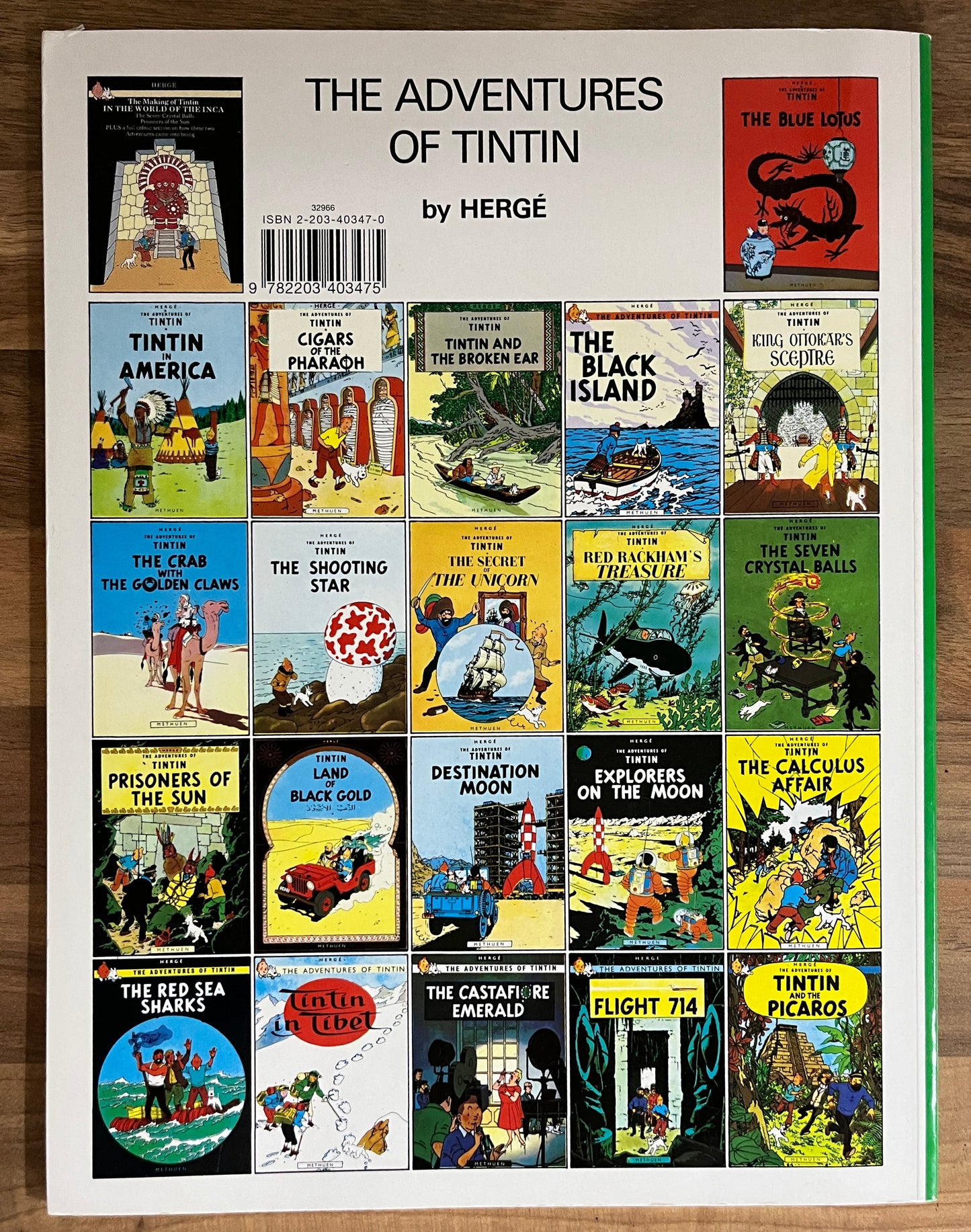 The Adventures of Tintin, The Calculus Affair by Herge Casterman Pubs., 1993
