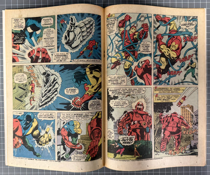 IRON MAN #66 [MARVEL COMICS] DIRECT 1974 FN/VF