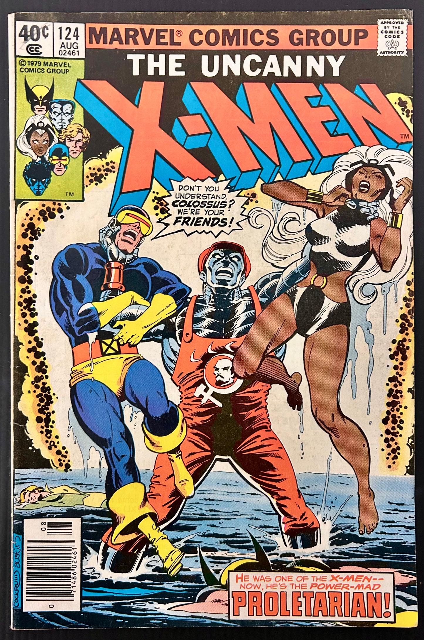 🔑 THE UNCANNY X-MEN #124 [MARVEL COMICS] 1979 FN/VF