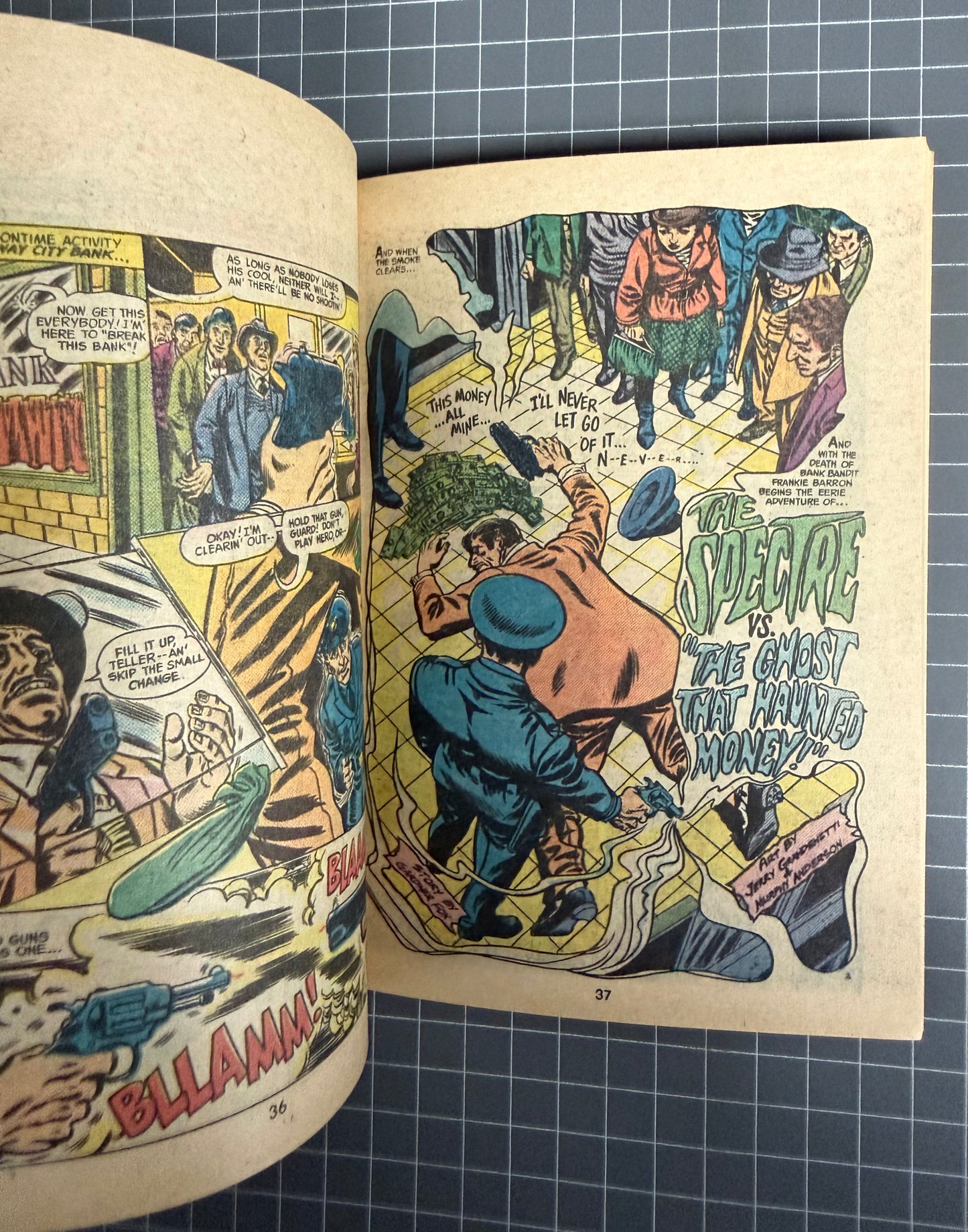 ADVENTURE COMICS #501 [DC COMICS] POCKET SIZE *HITLER/NAZI* 1983 FN/VF