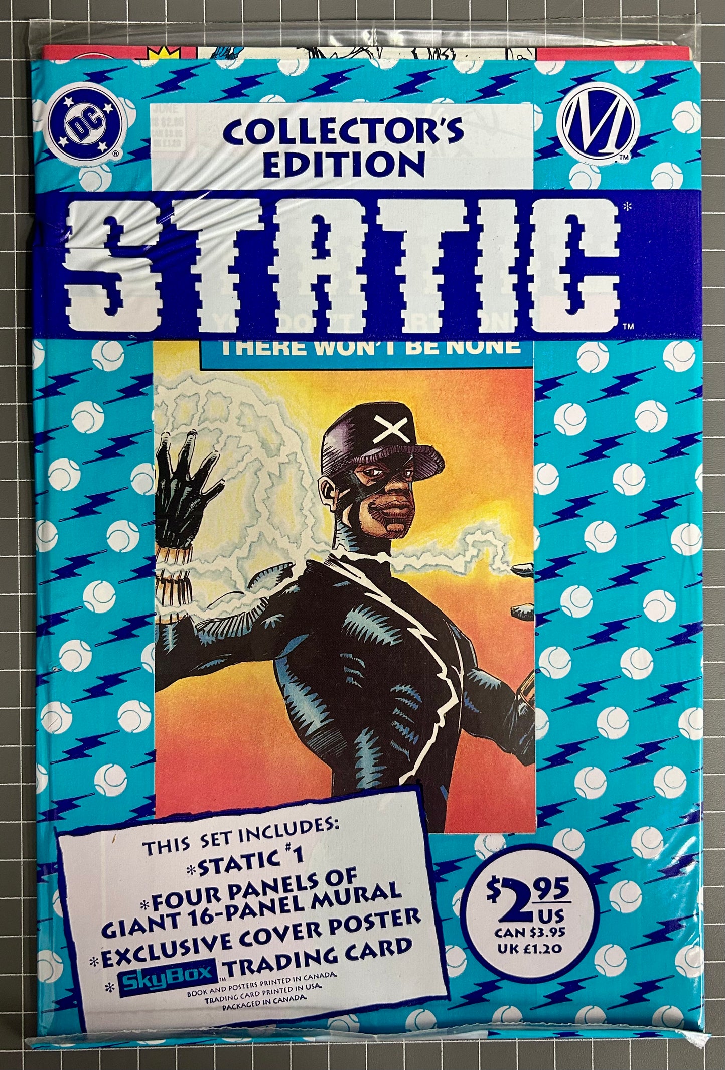 🔑 COLLECTOR'S EDITION STATIC [DC COMICS] *STATIC FIRST APPEARANCE* 1993 NM