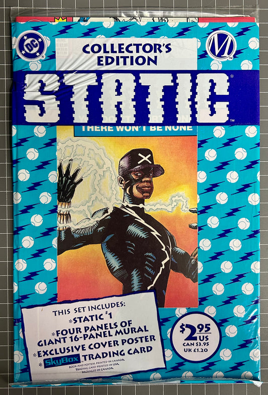 🔑 COLLECTOR'S EDITION STATIC [DC COMICS] *STATIC FIRST APPEARANCE* 1993 NM