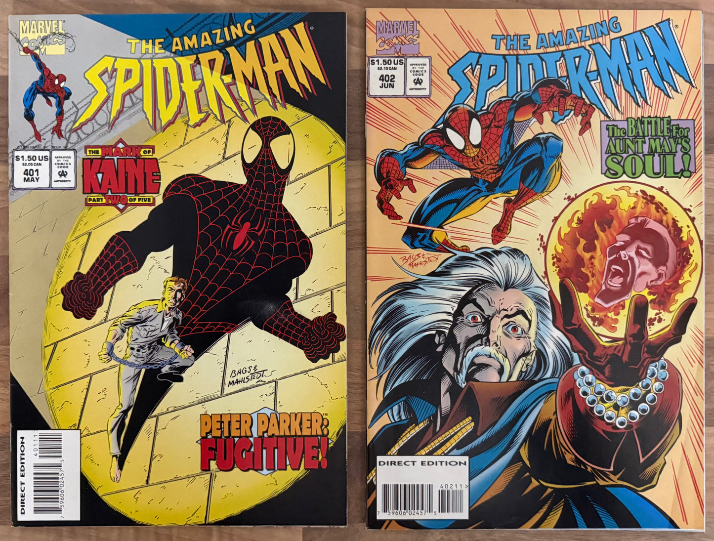 🔑 AMAZING SPIDER-MAN COMPLETE #399-408 [MARVEL COMICS] LOT 10 DIRECT HIGH GRADE