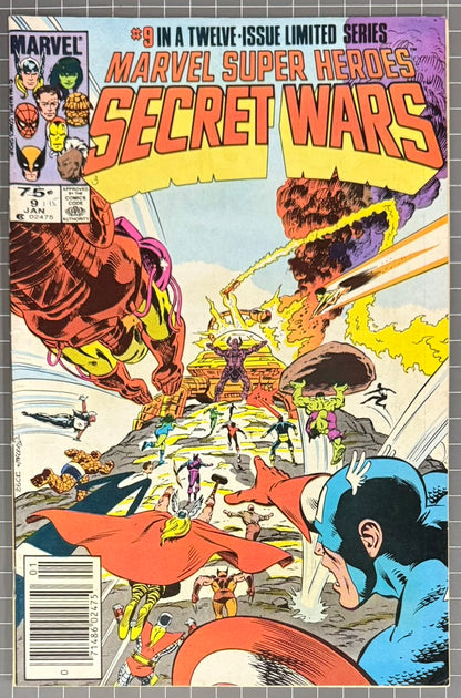 MARVEL SUPER HEROES SECRET WARS #9 [MARVEL COMICS] NEWSSTAND 1985 FN/VF