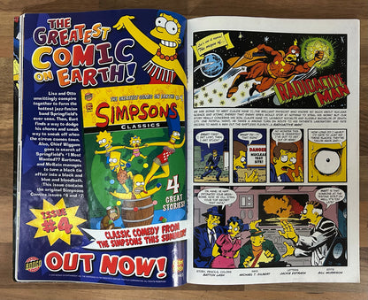 SIMPSONS SUPER SPECTACULAR #1 [OTTO PRESS] AUSTRALIAN COMIC REPRINT 2010 VG