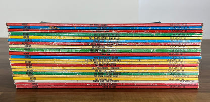 22 x Tintin Paperbacks - Herge,  All Mammoth Publications