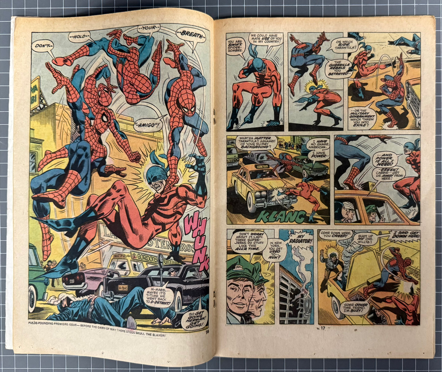 THE AMAZING SPIDER-MAN #147 [MARVEL COMICS] 1975 GD+