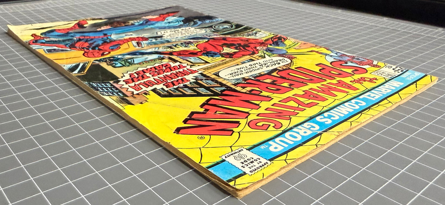 THE AMAZING SPIDER-MAN #147 [MARVEL COMICS] 1975 GD+