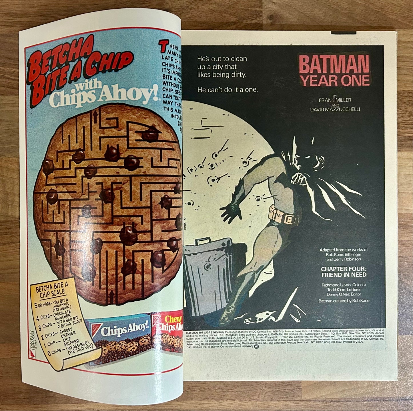 BATMAN #407 [DC COMICS] DIRECT 1987
