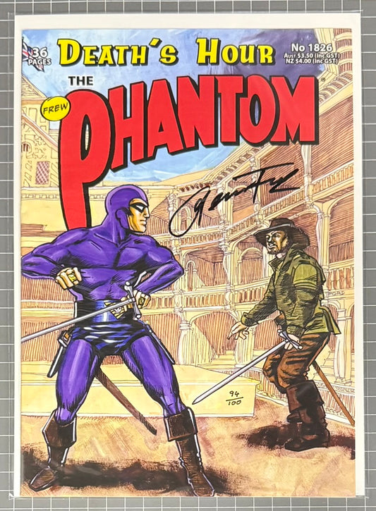 THE PHANTOM #1826 [FREW] ***SIGNED & LIMITED*** AUSTRALIAN COMIC 2018 NM