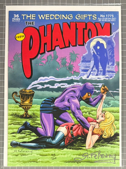 THE PHANTOM #1775 [FREW] ***SIGNED & LIMITED*** AUSTRALIAN COMIC 2017 VF/NM