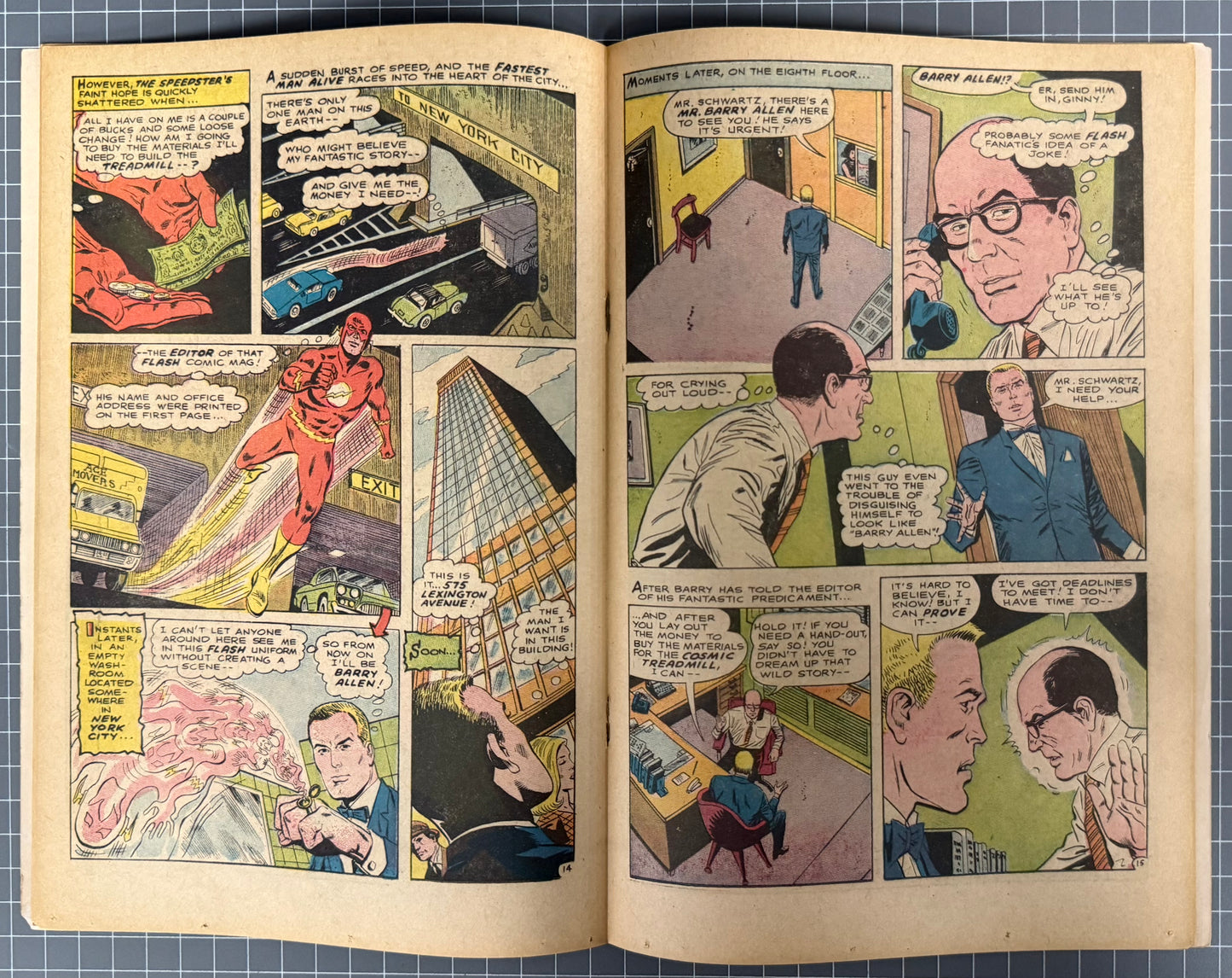🔑 THE FLASH #179 [DC COMICS] *INTRO. EARTH-PRIME* 1968 VG