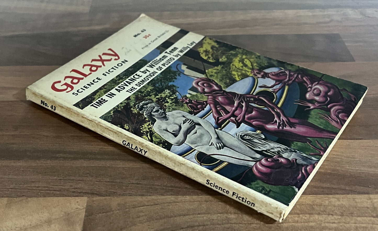 8 x Galaxy Science Fiction Magazines 1954-1967 Vintage British/US Eds Asimov